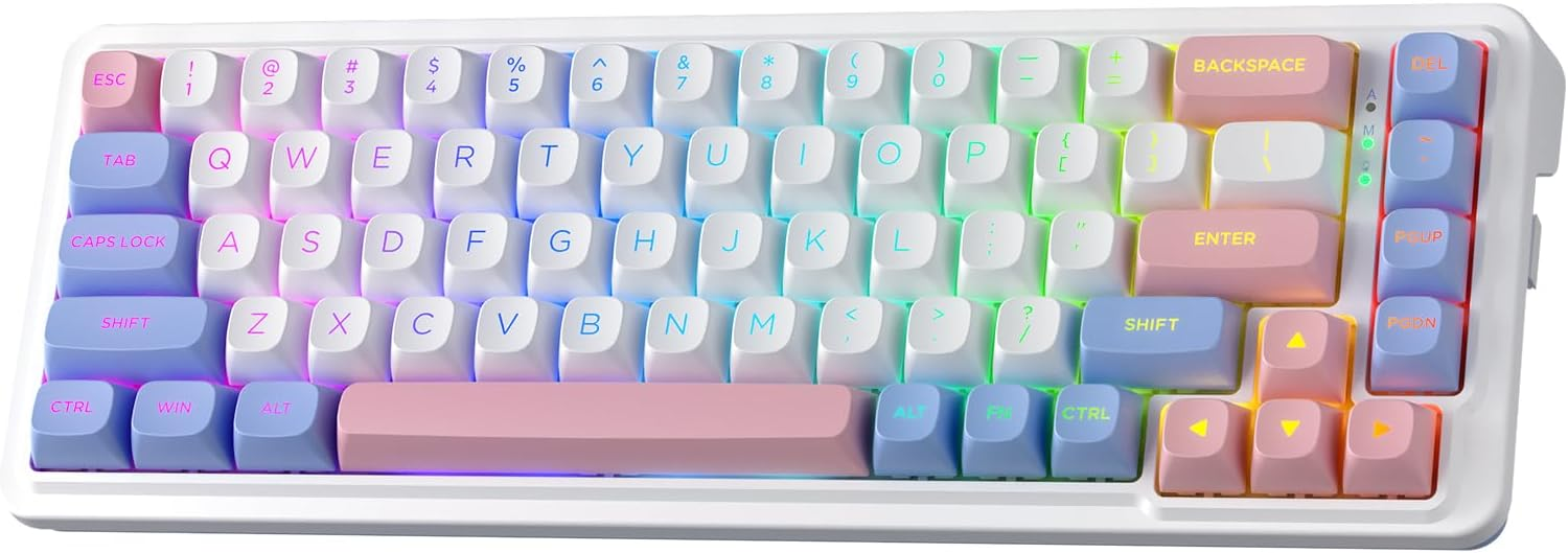 Redragon NOVA K709 PRO 65% Wireless Gasket RGB Gaming Keyboard Redragon NOVA K709 PRO 65% Wireless Gasket RGB Gaming Keyboard